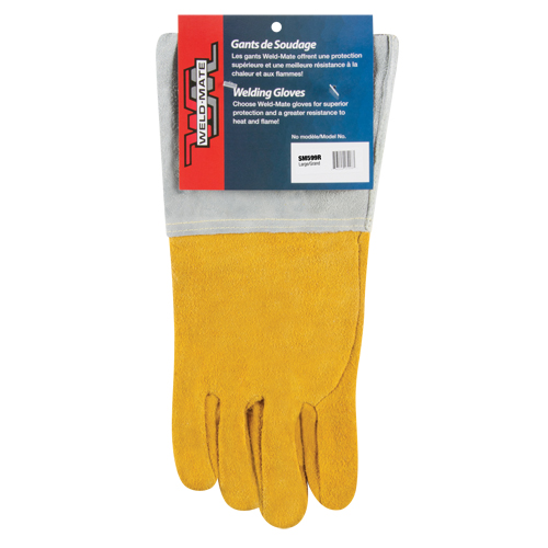 Gants de soudage TIG &agrave; ajustement sup&eacute;rieur, Cuir de daim refendu, Taille Grand Solutions industrielles ALPHA