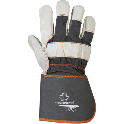 Gants dajusteur Endura, Taille unique, Paume en Cuir fleur de vache, Doublure en Coton Solutions industrielles ALPHA