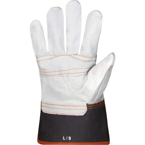 Endura&reg; Sweat-Absorbing Gloves, X-Large, Grain Cowhide Palm, Cotton Inner Lining Solutions industrielles ALPHA