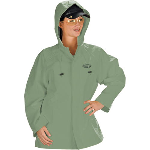 V&ecirc;tements imperm&eacute;ables Hurricane ignifuges et r&eacute;sistants &agrave; l'huile, veste, 4T-Grand, Vert Solutions industrielles ALPHA