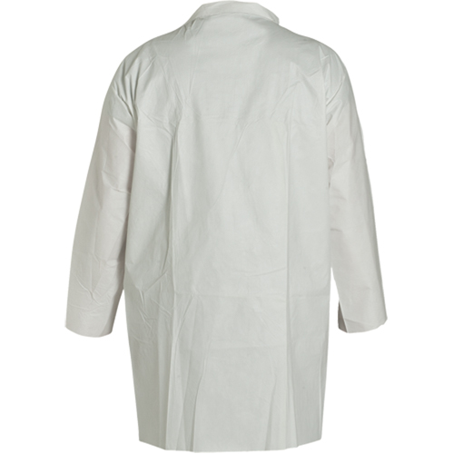 Sarrau de laboratoire ProShield 60, Microporeux/Polypropyl&egrave;ne, Blanc, Moyen Solutions industrielles ALPHA