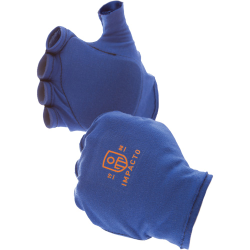Anti-Impact Fingerless Left-Hand Glove Liner, 6/X-Small, Synthetic Palm, Slip-On Cuff Solutions industrielles ALPHA