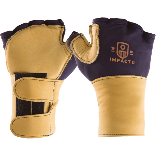 Gants de protection sup&eacute;rieure contre les impacts & les microtraumarismes r&eacute;p&eacute;t&eacute;s, main droite, Taille T-petit, Paume Cuir fleur Solutions industrielles ALPHA