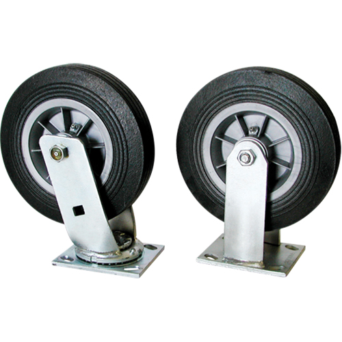 Extra Large Tote with 8" Wheels, 223 US gal. Capacity Solutions industrielles ALPHA