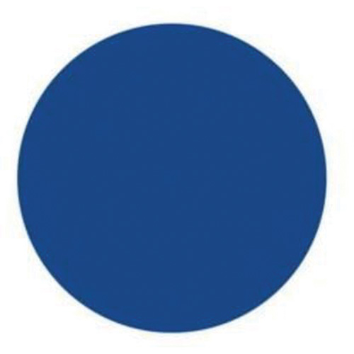 Round Write-On Labels, Circle, 3" L x 3" W, Blue Solutions industrielles ALPHA