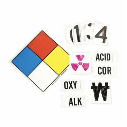 Trousse de syst&egrave;me de plaques-&eacute;tiquettes NFPA Solutions industrielles ALPHA