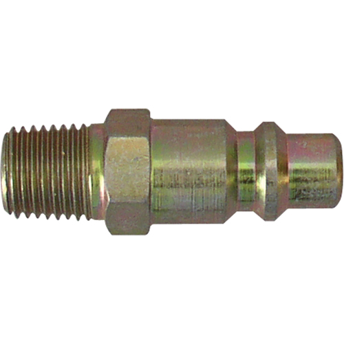 Quick Couplers - 3/8" Industrial, One Way Shut-Off - Plugs, 1/2" Solutions industrielles ALPHA