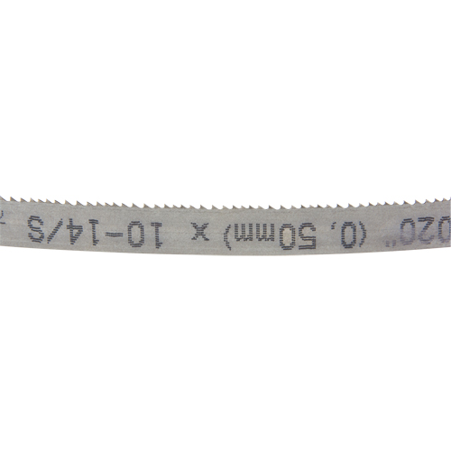 Lame de scie &agrave; ruban portable Univerz, Bim&eacute;tal, 44-7/8" lo x 1/2" la x &eacute;paisseur 0,020", 10-14 dents par pouce Solutions industrielles ALPHA