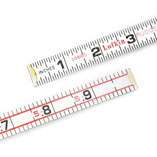 Red End&reg; Engineer's Scale Rule, 6' L, Wood, 1/16" Graduations Solutions industrielles ALPHA