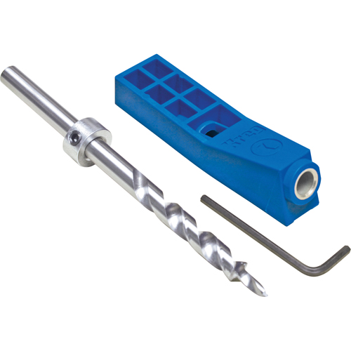 Ensemble de gabarit de perçage pour vis cach&eacute;e Mini Jig Solutions industrielles ALPHA