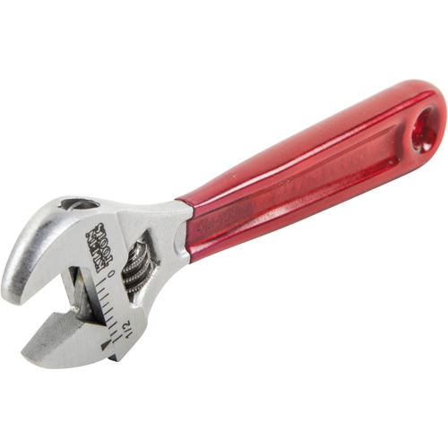 Adjustable Wrench, 4-1/2" L, 1/2" Max Width, Chrome/Polished Solutions industrielles ALPHA