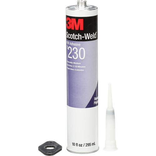 Adh&eacute;sif PUR TS230 Scotch-Weld, 10 oz, Cartouche, Blanc Solutions industrielles ALPHA