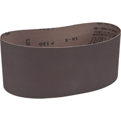 Portable Abrasive Belt, 4" W x 24" L, Aluminum Oxide, 120 Grit Solutions industrielles ALPHA
