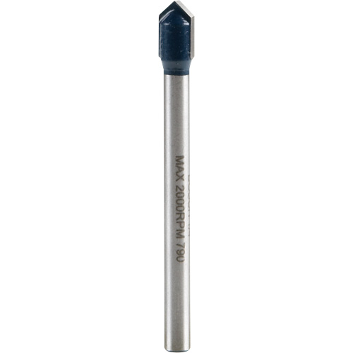 Glass and Tile Bit, Carbide, 4" Flute Solutions industrielles ALPHA