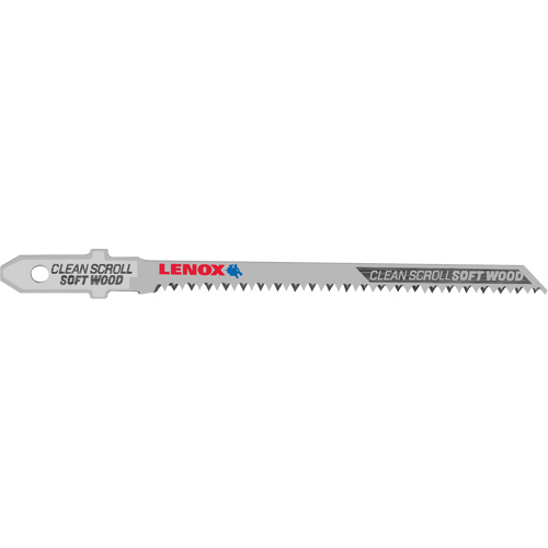 Lames de scie sauteuse pour coupe propre, Bim&eacute;tal, Tige en T, 3-1/2" lo, 20 dents par pouce Solutions industrielles ALPHA