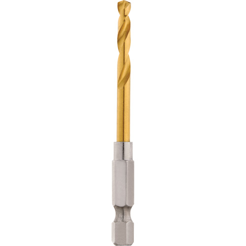 Foret Shockwave, 11/64", Titane, Cannelure 1-3/32", Pointe de 135° Solutions industrielles ALPHA
