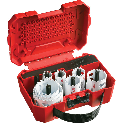 Trousse de scies-cloches Hole Dozer, 12 morceaux Solutions industrielles ALPHA