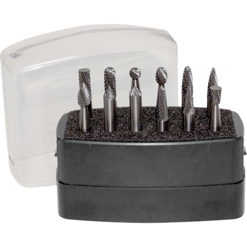 Double Cut Rotary Burr Set, 12 Pieces Solutions industrielles ALPHA