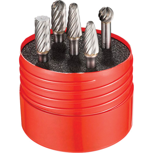 VA Cut Rotary Burr Set, 5 Pieces Solutions industrielles ALPHA