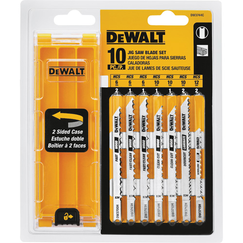 U-Shank Jigsaw Blade Set with Case Solutions industrielles ALPHA