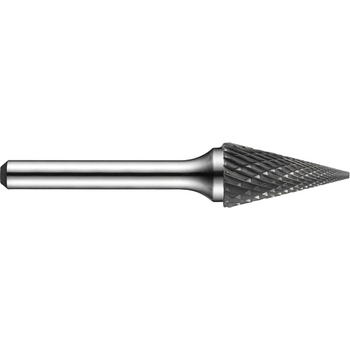 Fraise &agrave; taille double, SM-50, 1/4" dia., 1/4" Tige, 1/2" Prof. de la coupe Solutions industrielles ALPHA