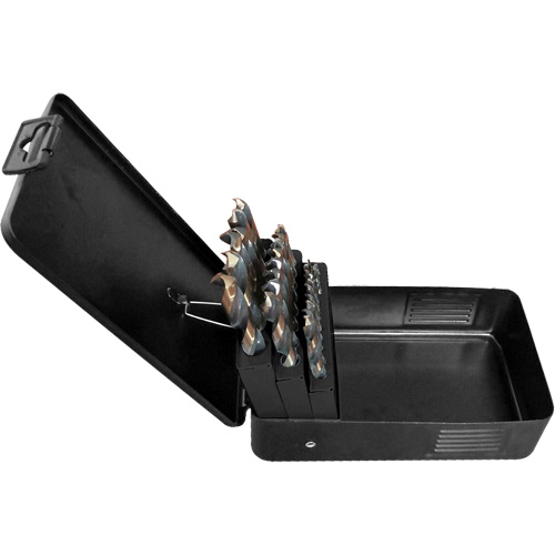 Jobber Length Drill Bit Set, 29 Pieces, High Speed Steel Solutions industrielles ALPHA