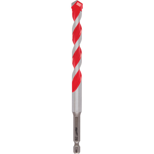 Shockwave Reduced Shank Hammer Drill Bit, 7/16", Carbide, 4" Flute Solutions industrielles ALPHA