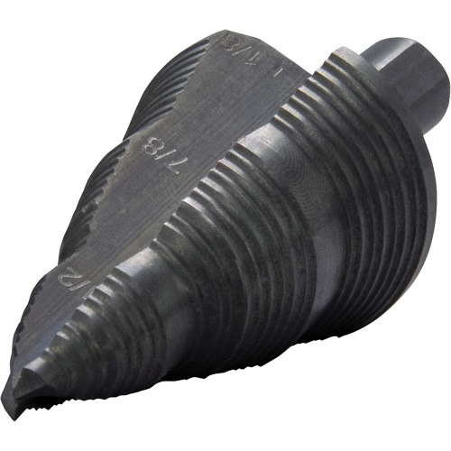 Foret &eacute;tag&eacute; &agrave; trous multiples no 9, 3/16" - 1-1/8", Acier rapide Solutions industrielles ALPHA