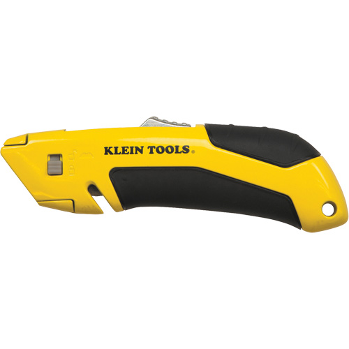 Self-Retracting Utility Knife, Steel, Cushion Handle Solutions industrielles ALPHA
