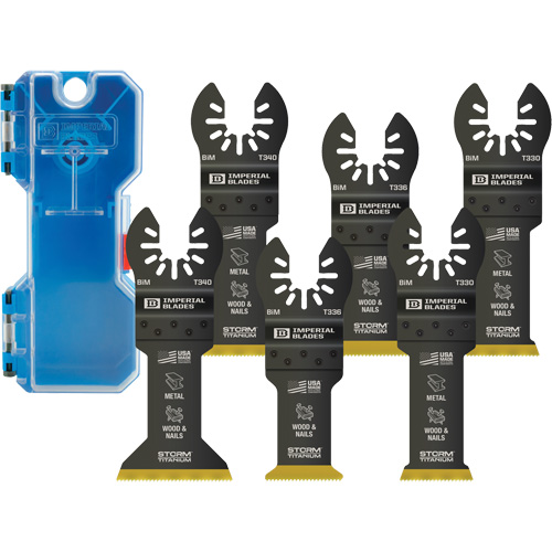 One Fit Storm Titanium Metal & Wood Blade Pack Solutions industrielles ALPHA