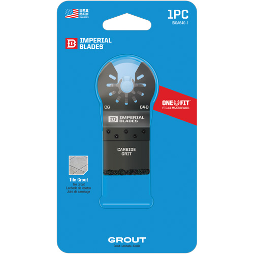 One Fit Carbide Grit Plunge Blade Solutions industrielles ALPHA