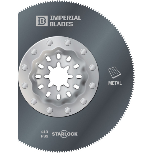 Lame segment&eacute;e mince pour le m&eacute;tal Starlock Solutions industrielles ALPHA