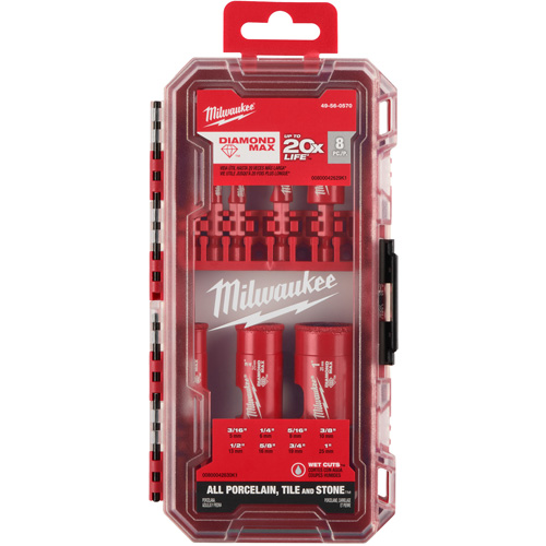 Foret pour scie-cloche Diamond Max, 8 morceaux Solutions industrielles ALPHA