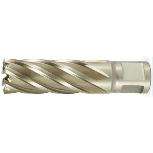 Couteau annulaire long 4501, Diam&egrave;tre de 9/16", Acier rapide, Profondeur de la coupe de 2", Tige 3/4"/19,05 mm Solutions industrielles ALPHA
