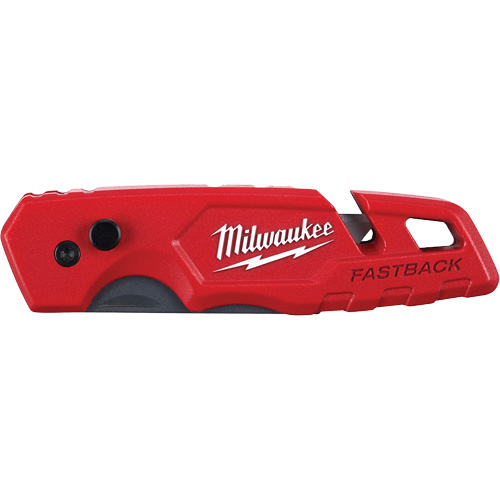Couteau utilitaire pliant Fastback, poign&eacute;e en M&eacute;tal Solutions industrielles ALPHA