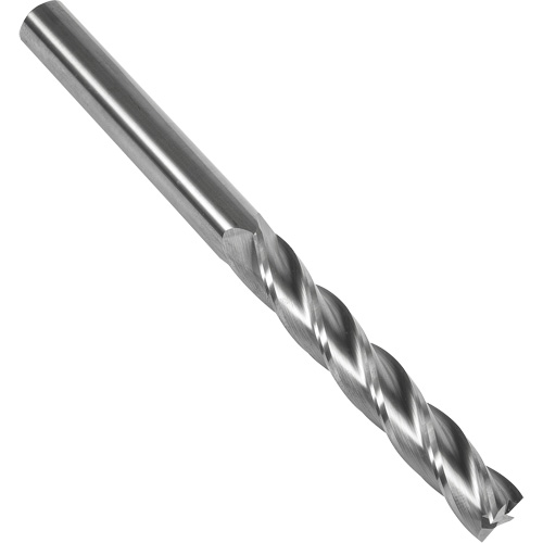 S137 30° Extra Long Square End Mill, 5/16" Dia., 4" L, 4 Flutes, 5/16" Shank, Carbide Solutions industrielles ALPHA