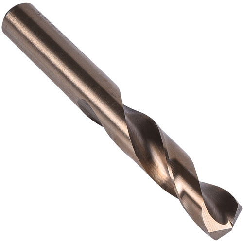 Foret extra-court pour gros travaux, 33/64", Acier rapide au cobalt, Cannelure 2-3/8", Pointe de 135° Solutions industrielles ALPHA