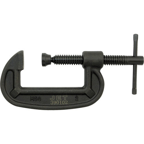 Serre-joint en C robuste, Capacit&eacute; de 2" (50,8 mm), Profondeur de gorge de 1" (25,4 mm) Solutions industrielles ALPHA
