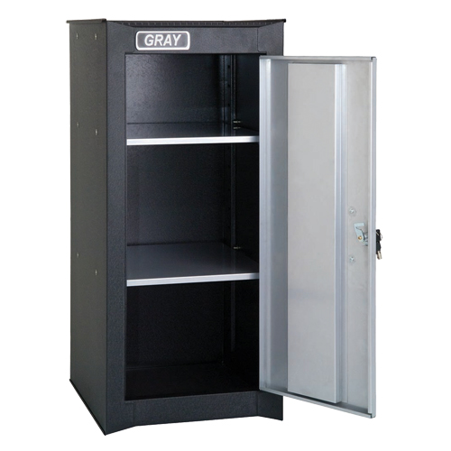 Armoire compl&eacute;mentaire, 2 tiroirs, 14-3/4" la x 18" p x 33-3/4" h, Noir Solutions industrielles ALPHA