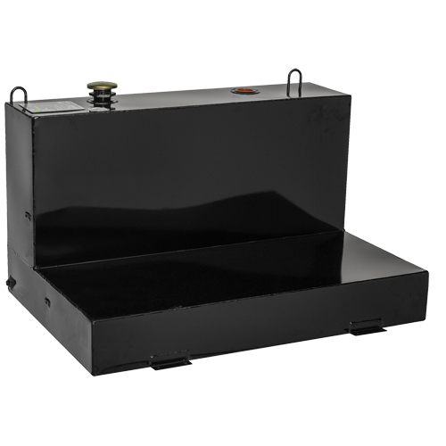R&eacute;servoir de transfert pour carburant en acier, Acier, Capacit&eacute; 85 gal., Noir Solutions industrielles ALPHA
