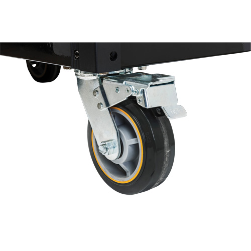 Powered Tool Cart, 11 Drawers, 42-1/2" W x 24-7/16" D x 41" H, Black/Orange Solutions industrielles ALPHA