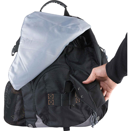 Sac &agrave; dos pour outils 5143 Arsenal, 15" lo x 8" la, Noir, Polyester Solutions industrielles ALPHA