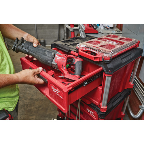 Boîte &agrave; outils avec 2 tiroirs Packout, 16-1/3" x 14-1/3" x 22-1/5", Rouge Solutions industrielles ALPHA