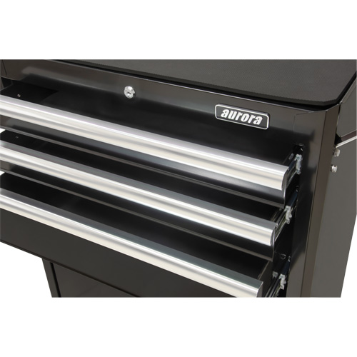 Industrial Tool Cart, 3 Drawers, 29-4/5" W x 21-1/5" D x 38-4/5" H, Black Solutions industrielles ALPHA