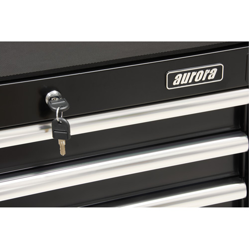 Industrial Tool Cart, 3 Drawers, 29-4/5" W x 21-1/5" D x 38-4/5" H, Black Solutions industrielles ALPHA