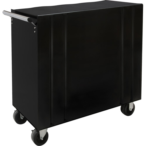 Industrial Tool Cart, 8 Drawers, 44-3/10" W x 21-1/10" D x 36-7/10" H, Black Solutions industrielles ALPHA