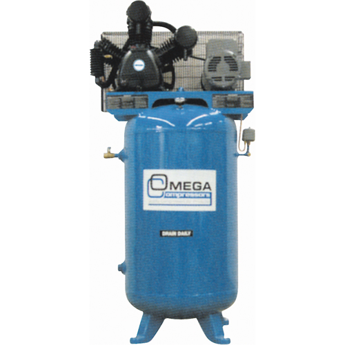 Industrial Series Air Compressors - Vertical Compressors - Two Stage, 66.6 Gal. (80 US Gal) Solutions industrielles ALPHA