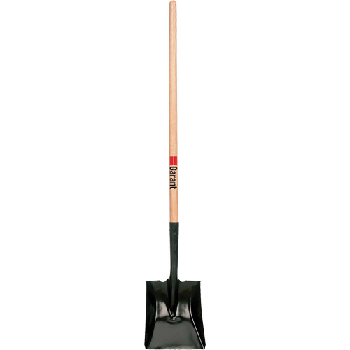 Square Point Shovel, Wood, Tempered Steel Blade, Straight Handle, 42" Long Solutions industrielles ALPHA