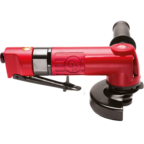 Meuleuses angulaires, Roue 5", Entr&eacute;e 1/4" NPTF, 12 000 Tr/min Solutions industrielles ALPHA