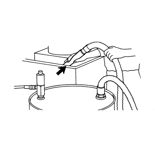 Syst&egrave;mes de transfert de liquide & de nettoyage, Capacit&eacute; de 55 gal. US (208,2 litres) Solutions industrielles ALPHA